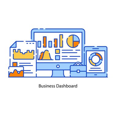 seo modern simgesinin vektör illüstrasyonu