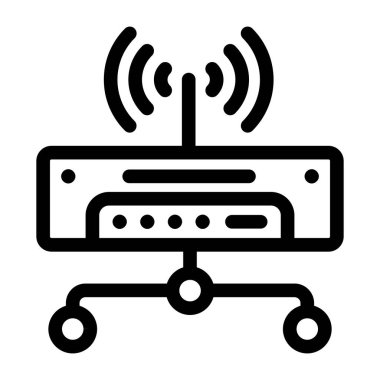 ağ paylaşım simgesi çizimi