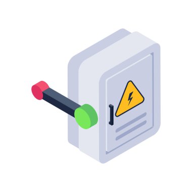 Modern oto tamir simgesinin vektör illüstrasyonu