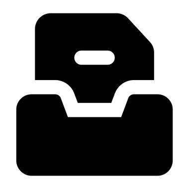 Dosya. Web simgesi basit illüstrasyon