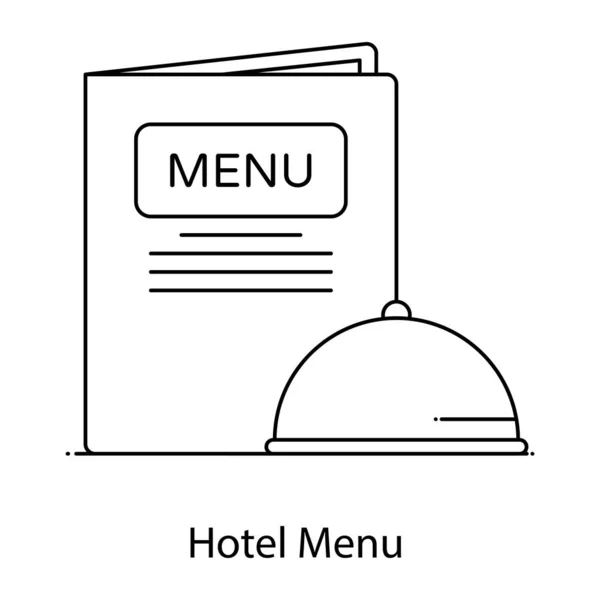 Vektorová Ilustrace Ikony Restaurace — Stockový vektor