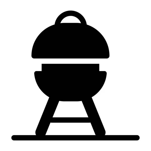 烤肉烤架 Web图标 — 图库矢量图片