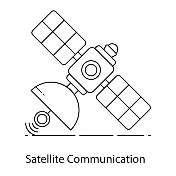 Satellitikon Webbdesign — Stock vektor