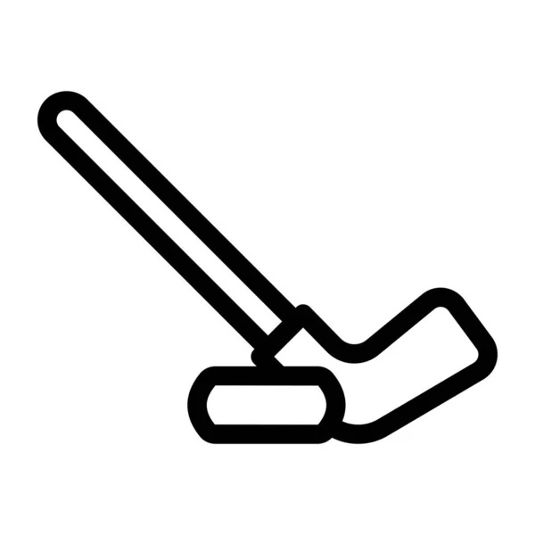 Hockey Icon Vector Illustration — Stock Vector