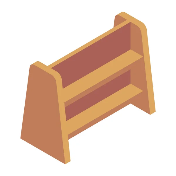 Möbel Vektor Symbol Modern Einfache Illustration — Stockvektor