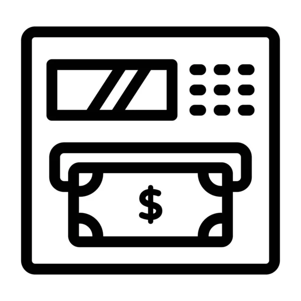 Cash Register Simple Design — Stock Vector