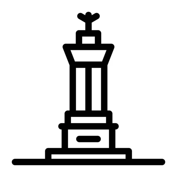 Ikona Strony Internetowej Latarni Ilustracja Wektora — Wektor stockowy