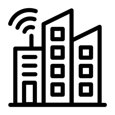 Cep telefonu. Web simgesi basit illüstrasyon