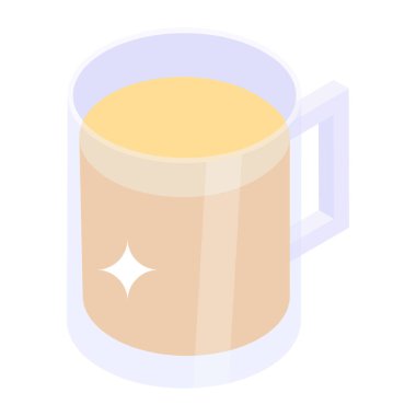 Beyaz arkaplanda izole edilmiş fincan