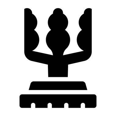 Satranç. Web simgesi basit illüstrasyon