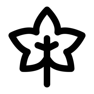 Çiçek. Web simgesi basit illüstrasyon