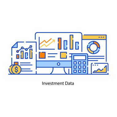 seo modern simgesinin vektör illüstrasyonu