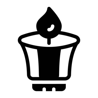 Mum. Web simgesi basit illüstrasyon