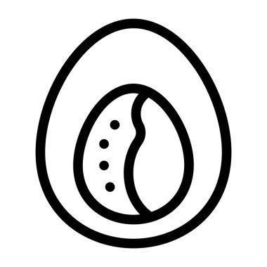 Kivi. Web simgesi basit illüstrasyon