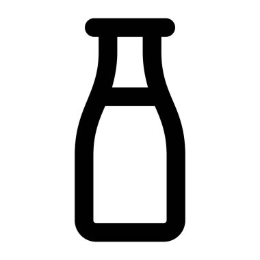 Şişe. Web simgesi basit illüstrasyon