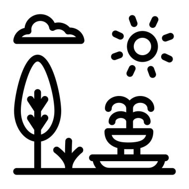 park web simgesi basit tasarım