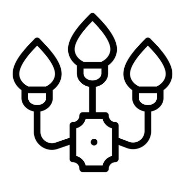 mum vektörü simgesi modern basit tasarım