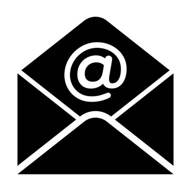 E- posta simgesinin vektör illüstrasyonu