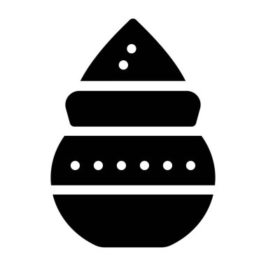 Noel ağacı simgesi vektör illüstrasyonuName