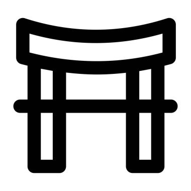 Kapı. Web simgesi basit tasarım