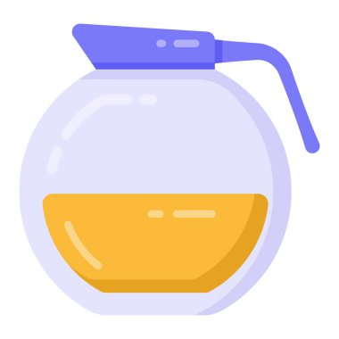 Sürahi. Web simgesi basit tasarım