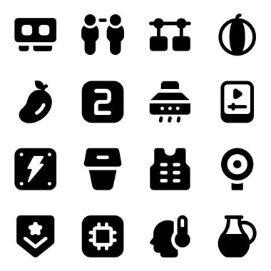 bebek duş simgeleri ağ ve mobil uygulamalar için ayarlandı