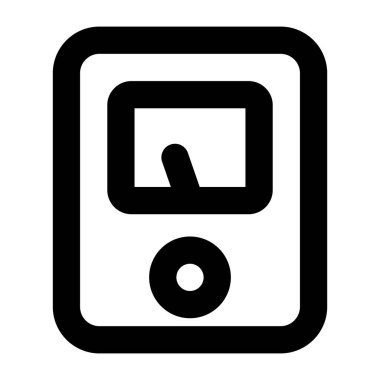 Cep telefonu simgesi, vektör illüstrasyonu