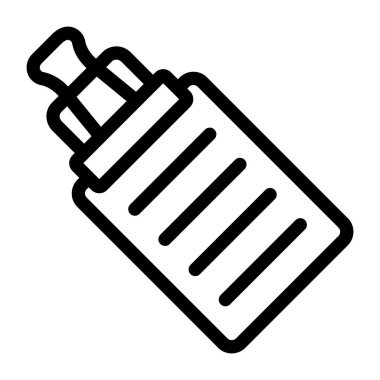 yiyecek ve içecek satırı vektör simgesi.