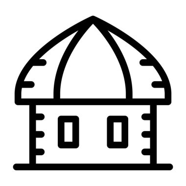 Gıda ve teknoloji ikonunun vektör illüstrasyonu