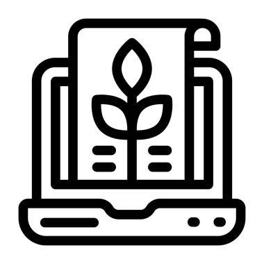 Laboratuvar. Web simgesi basit tasarım