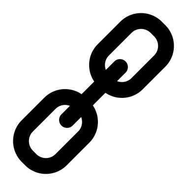 Bağlantı. Web simgesi basit tasarım