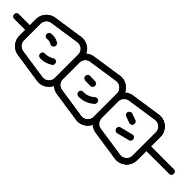 - Şeker. Web simgesi basit illüstrasyon