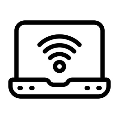 Kablosuz ağ. Basit resimleme