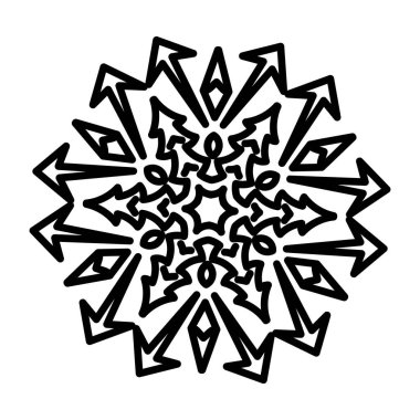 soyut geometrik desen, vektör illüstrasyonu