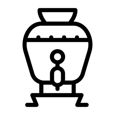 İç bakalım. Web simgesi vektör illüstrasyonu