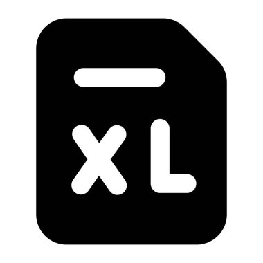 Basit grafik simgesi vektör illüstrasyonu