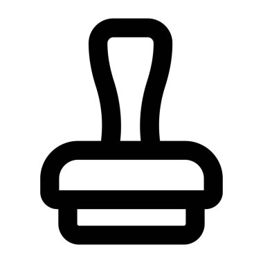 Fiş. Web simgesi basit illüstrasyon