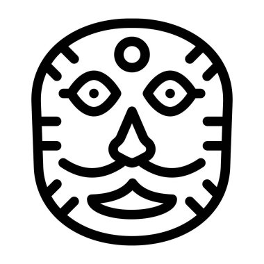 Cadılar Bayramı. Web simgesi basit illüstrasyon