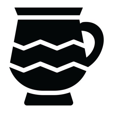 vazo web simgesi basit tasarım