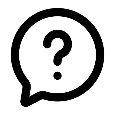 Soru işareti. Web simgesi