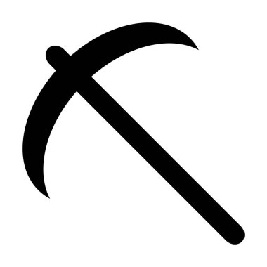 Modern balta simgesinin vektör çizimi