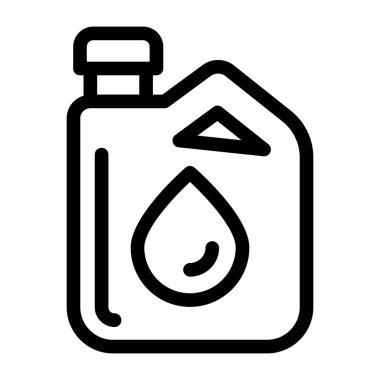 Yağ. Web simgesi basit illüstrasyon