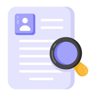 Kontrol listesi simgesinin vektör illüstrasyonu 