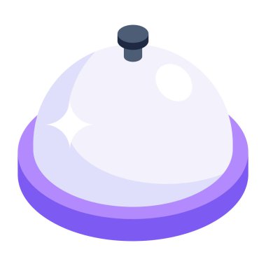 Mavi kubbe beyaz arkaplanda izole edildi