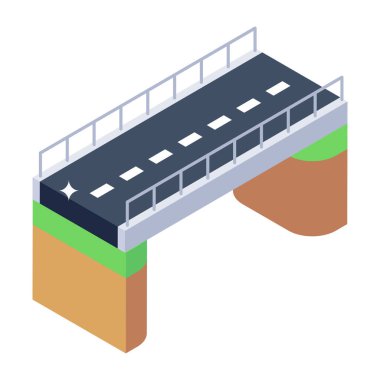 Bir tren simgesinin vektör illüstrasyonu