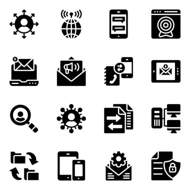 seo modern simgesinin vektör illüstrasyonu