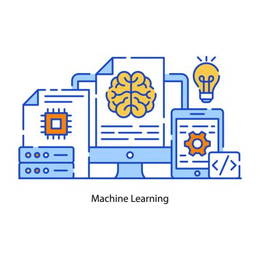 seo modern simgesinin vektör illüstrasyonu