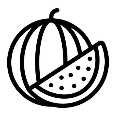 Karpuz, basit vektör simgesi
