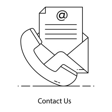 Zarf. Web simgesi basit tasarım 