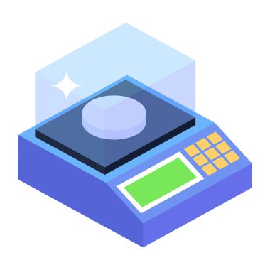 Evi olan bir mağazanın izometrik vektör çizimi